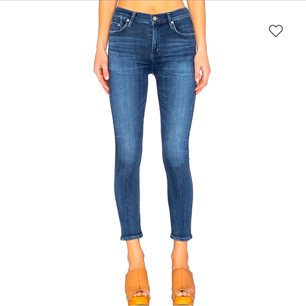 Citizens of Humanity Rocket Crop High Rise Skinny